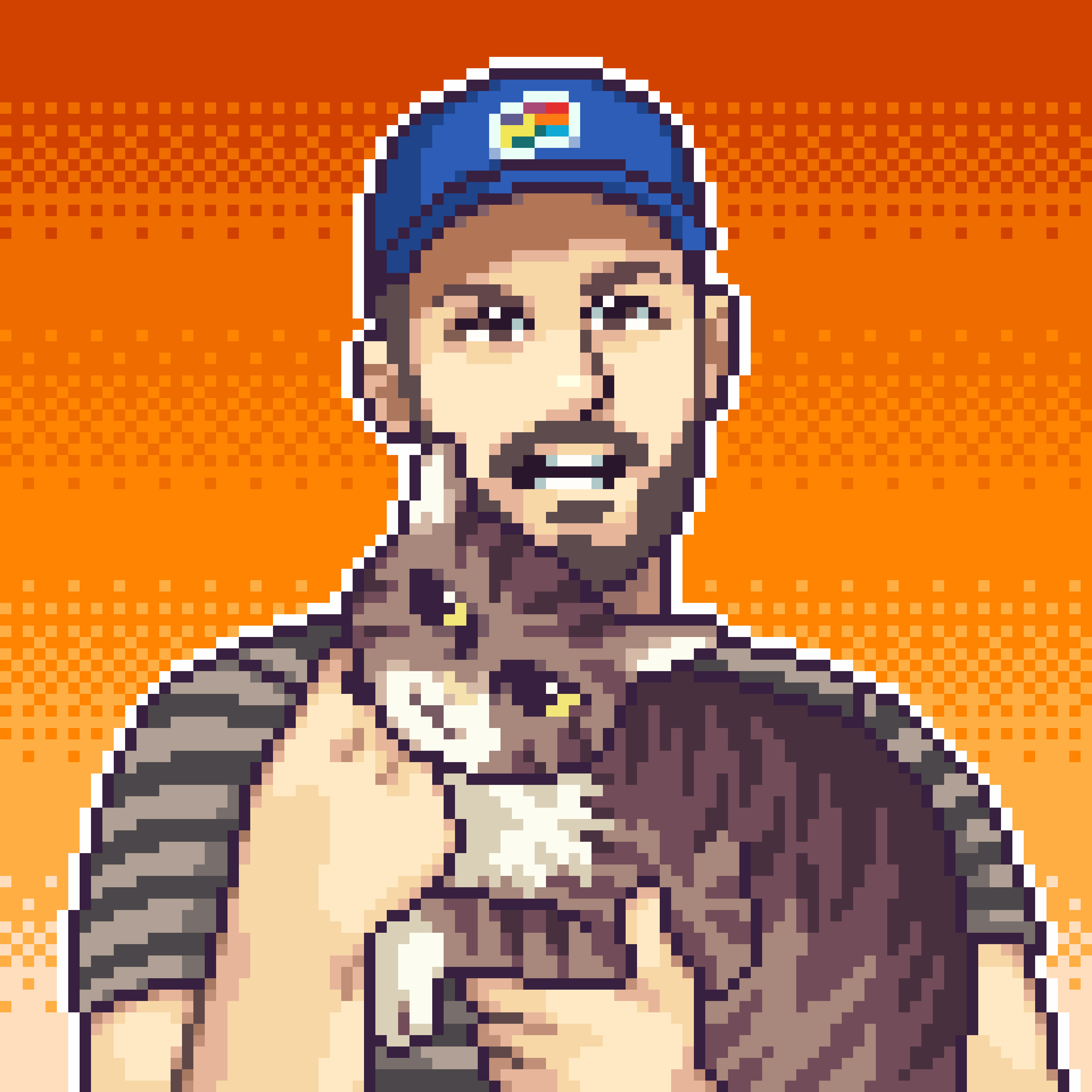 Loading screen with logo